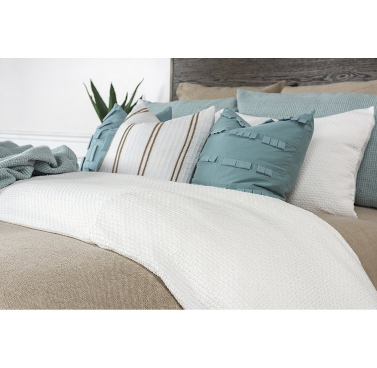 Cotton Queen Duvet Cover Set with Button Closure