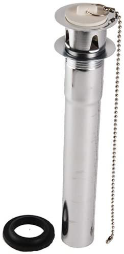 Chrome Heavy Duty Brass Sink Plug with Chain
