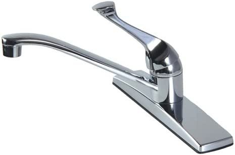 Chrome Single-Handle Hybrid Kitchen and Bathroom Faucet