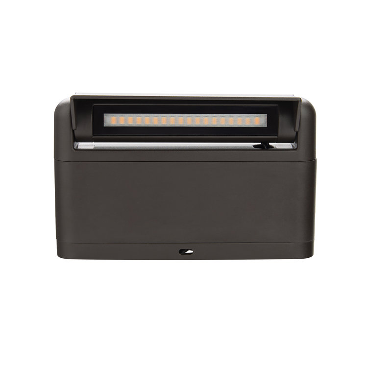 Black Adjustable LED Pathway Light with Riser and Stem Kit