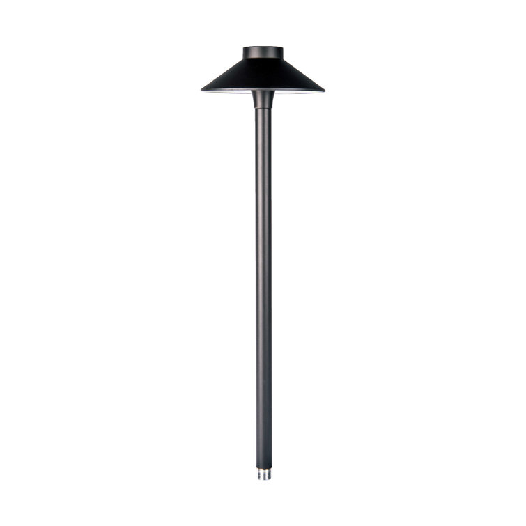 Black Aluminum 15" LED Pathway Light