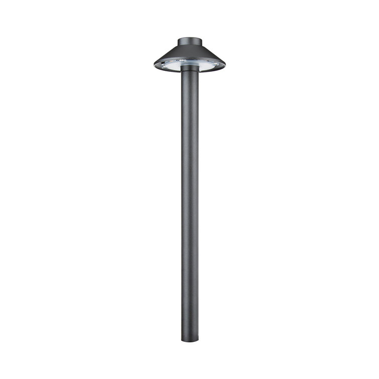 Black Aluminum LED Pathway Light with Dome Top