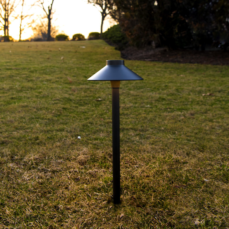 Black Aluminum 15" LED Pathway Light