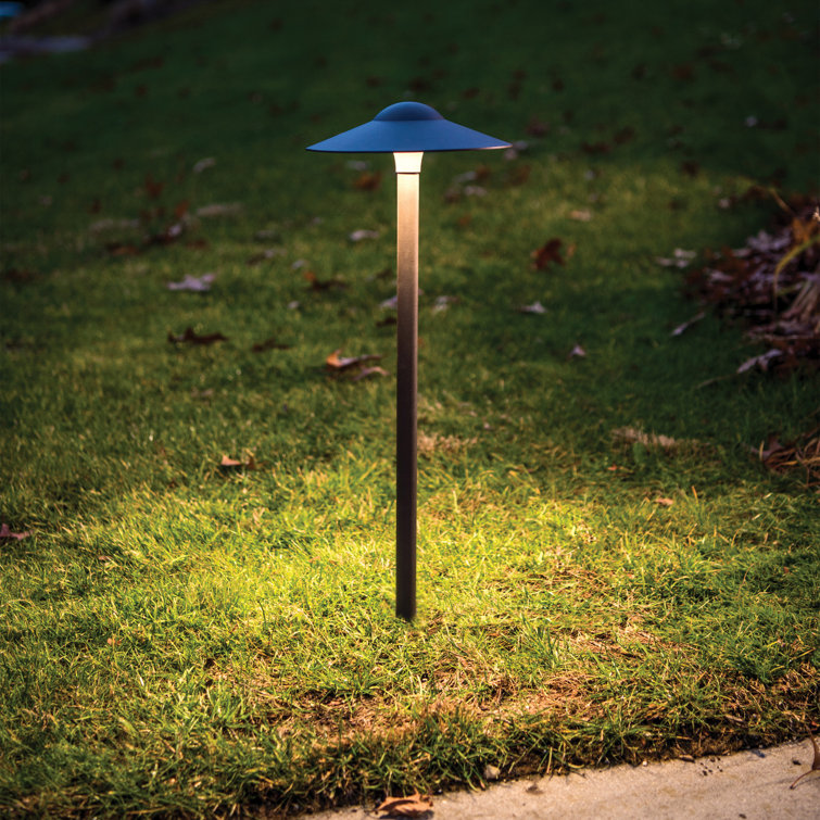Black Bronze LED Pathway Light with Mounting Spike