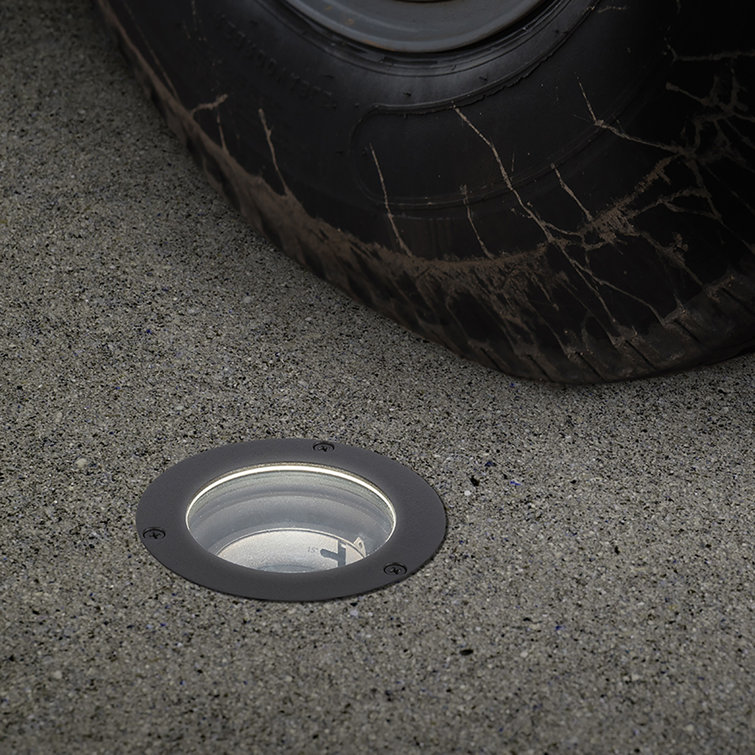 Bronze LED Inground Well Light with Adjustable Beam