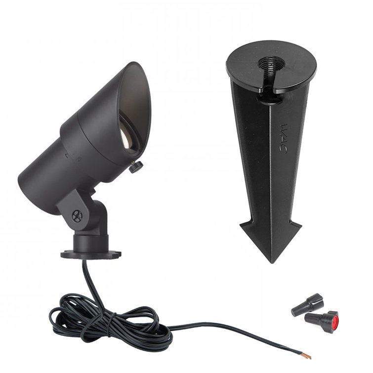 Black Aluminum 12V LED Mini Accent Light