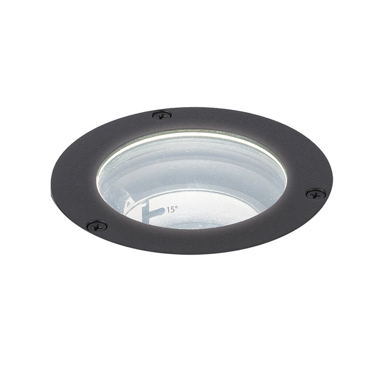 Bronze LED Inground Well Light with Adjustable Beam
