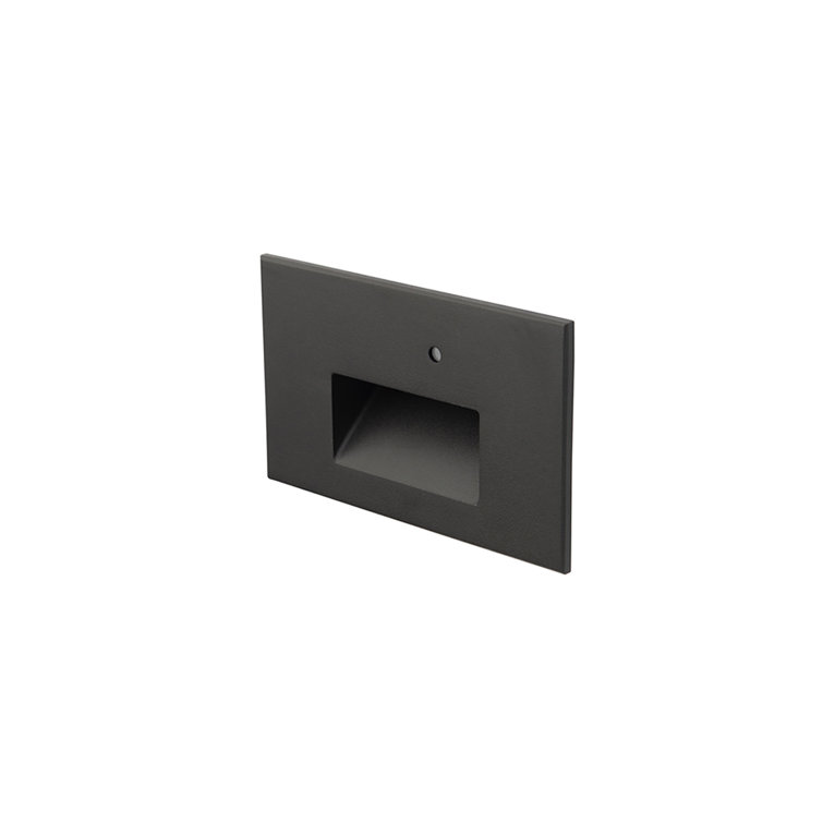 Black Dimmable LED Step Light with Photocell Sensor