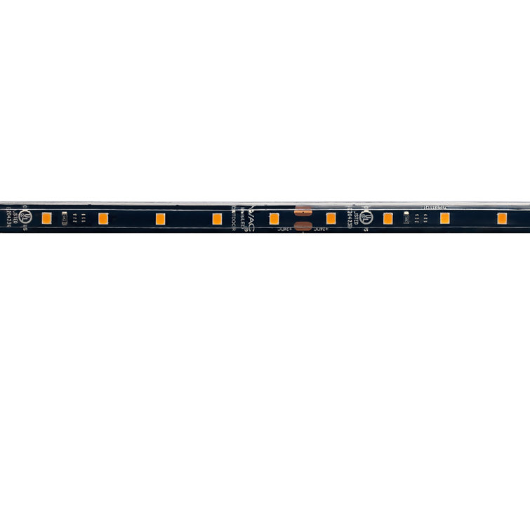 Black 10ft Outdoor Wet Rated LED Tape Light with Silicon Protection
