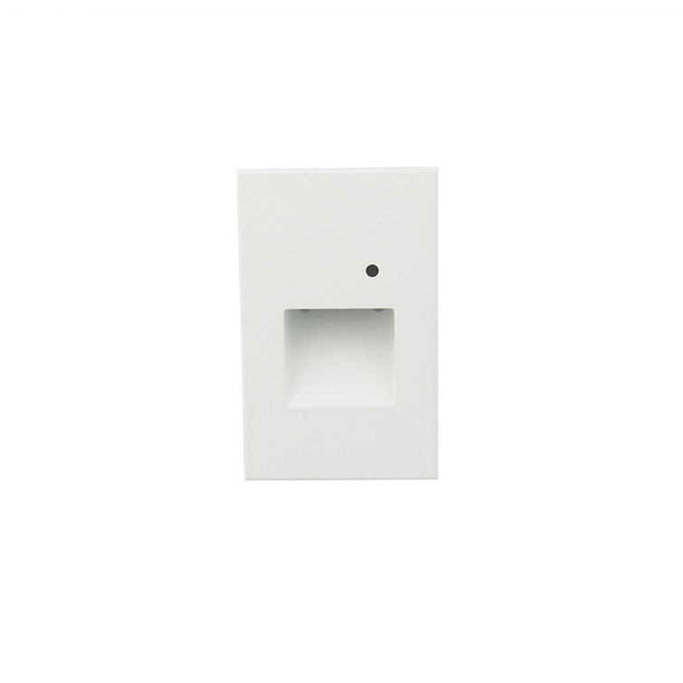 White Dimmable Steel LED Step and Wall Light