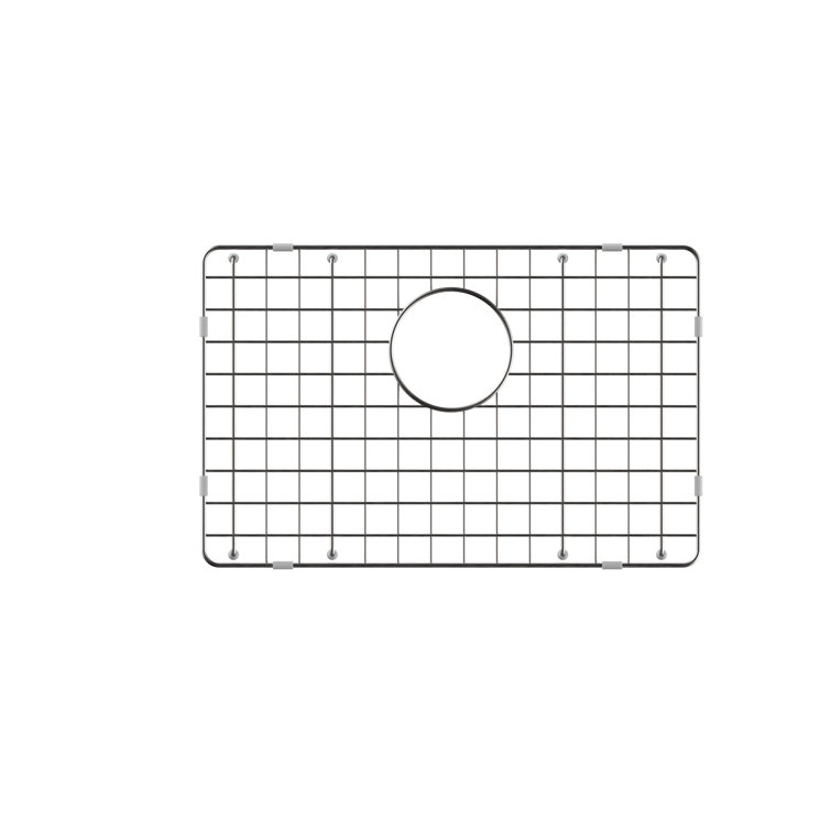 Chrome Stainless Steel Chip Resistant Sink Grid