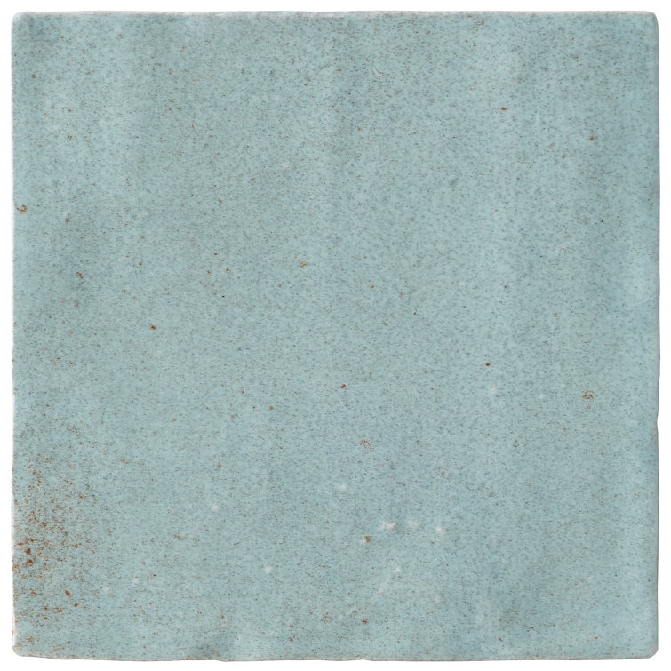 Kingston Turquoise 4x4 Glossy Ceramic Wall Tile