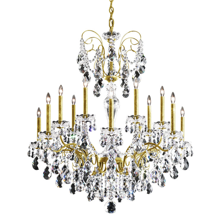 Aurelia Heritage Crystal 14-Light Empire Chandelier