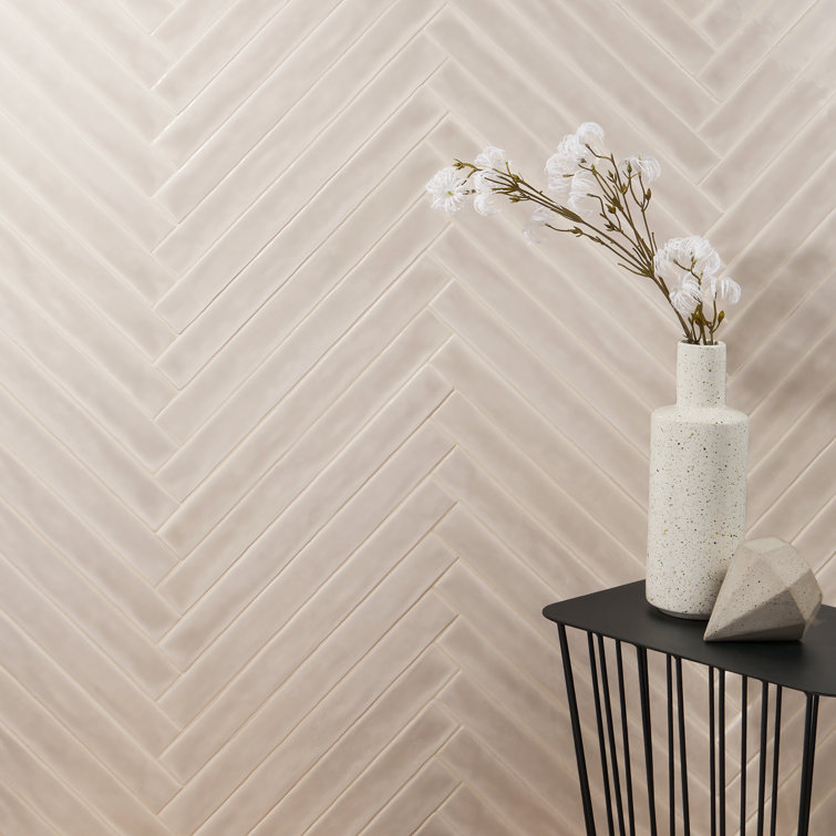 Capetown Beige 2" x 20" Polished Ceramic Subway Wall Tile