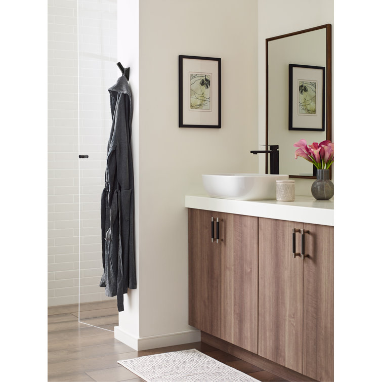 Matte Black Single Prong Decorative Wall Hook