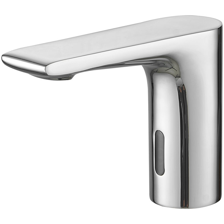 Polished Chrome Touchless Single Hole Bathroom Faucet