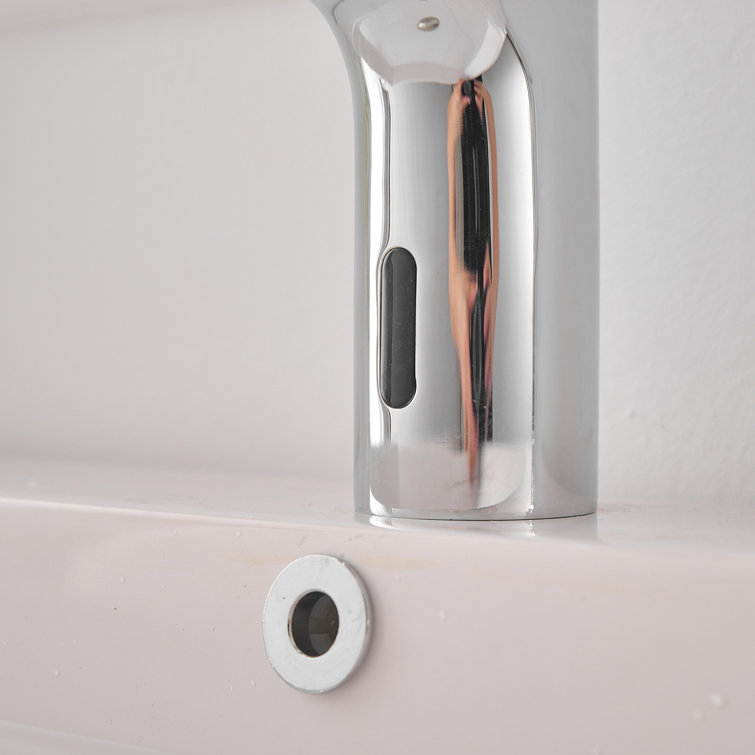 Polished Chrome Touchless Single Hole Bathroom Faucet