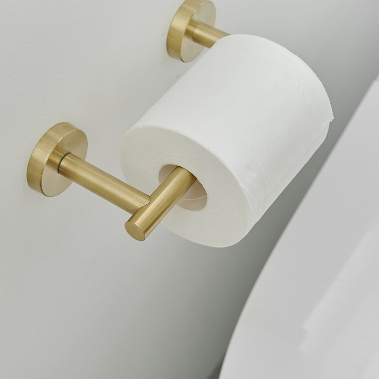 Brushed Gold Stainless Steel Bathroom Hardware Set