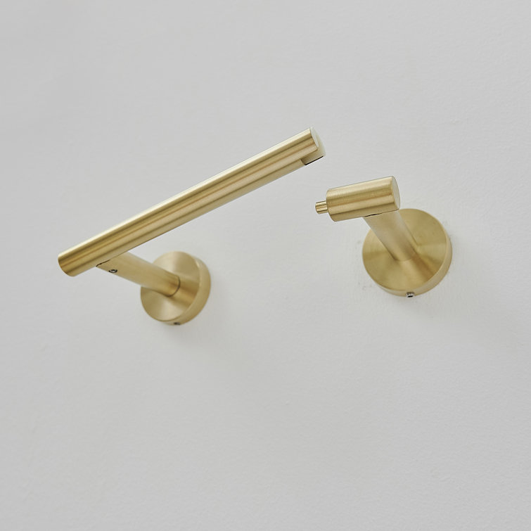 Brushed Gold Stainless Steel Bathroom Hardware Set