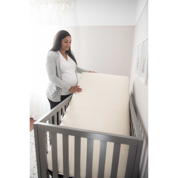 Organic Waterproof 2-Stage Crib and Toddler Mattress