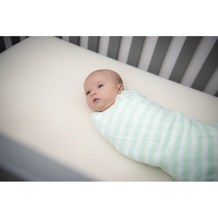 Organic Waterproof 2-Stage Crib and Toddler Mattress
