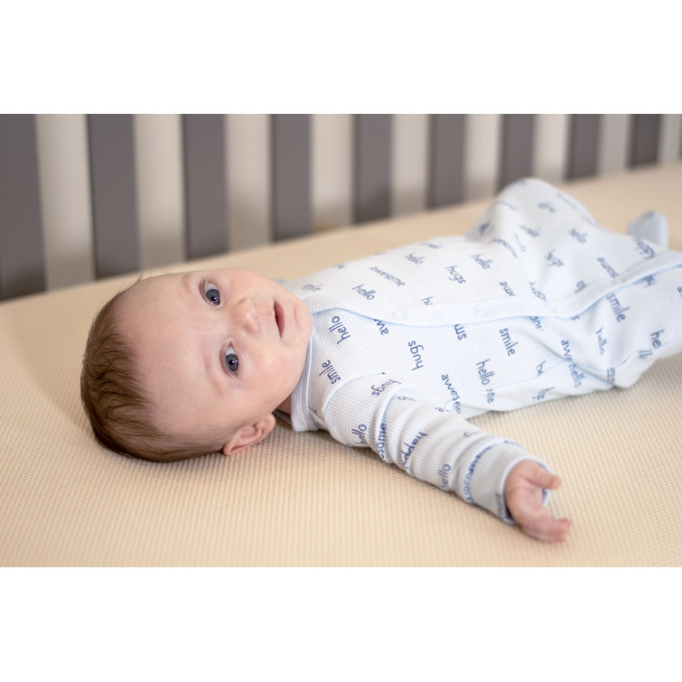Organic Cotton Waterproof 2-Stage Crib Mattress