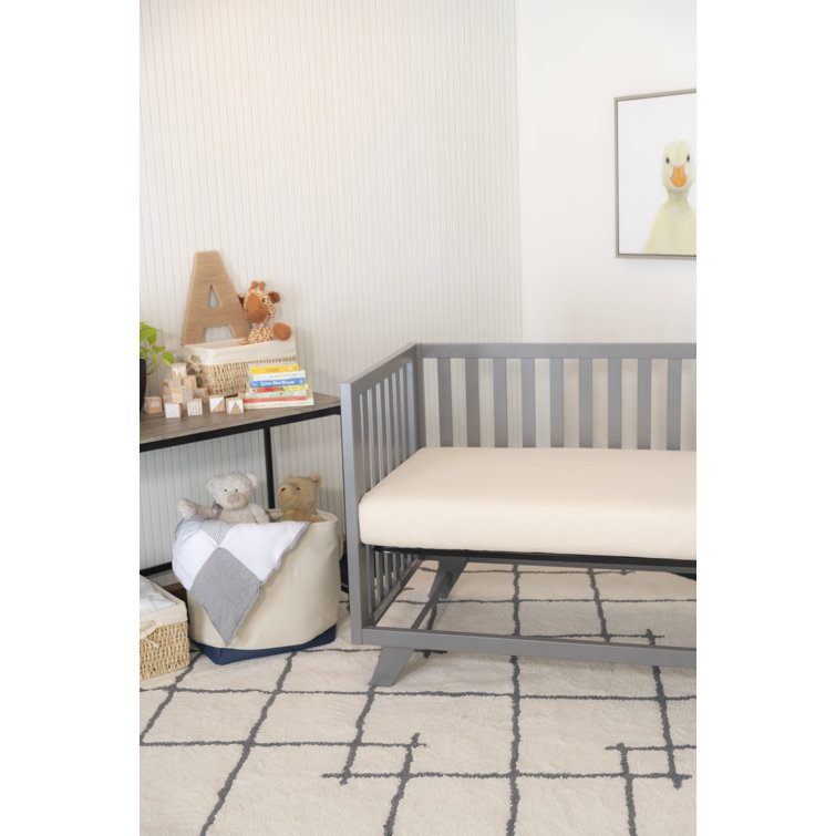 Organic Cotton Waterproof 2-Stage Crib Mattress