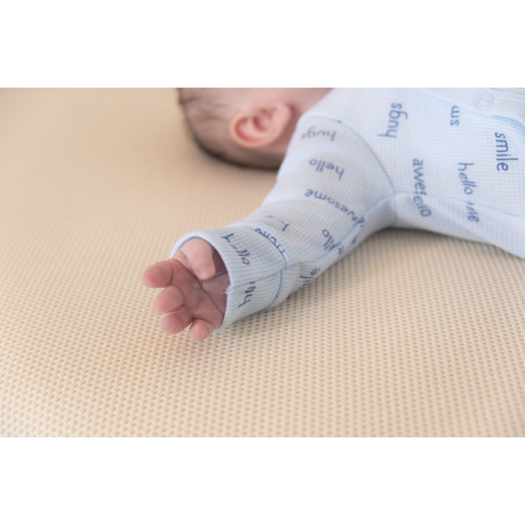 Organic Cotton Waterproof 2-Stage Crib Mattress