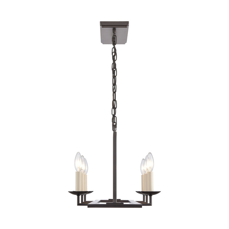 Old Bronze 6-Light Metal Kitchen Island Pendant