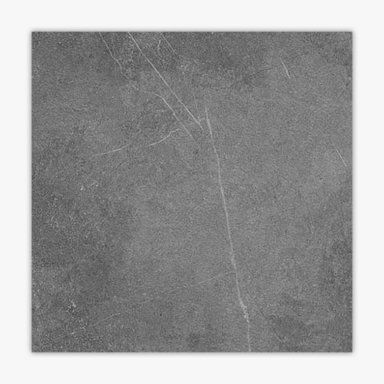 Large Matte Black Porcelain Outdoor Shower Tile