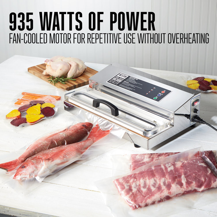 Weston Pro-2600 Stainless Steel Commercial Vacuum Sealer, 16-inch