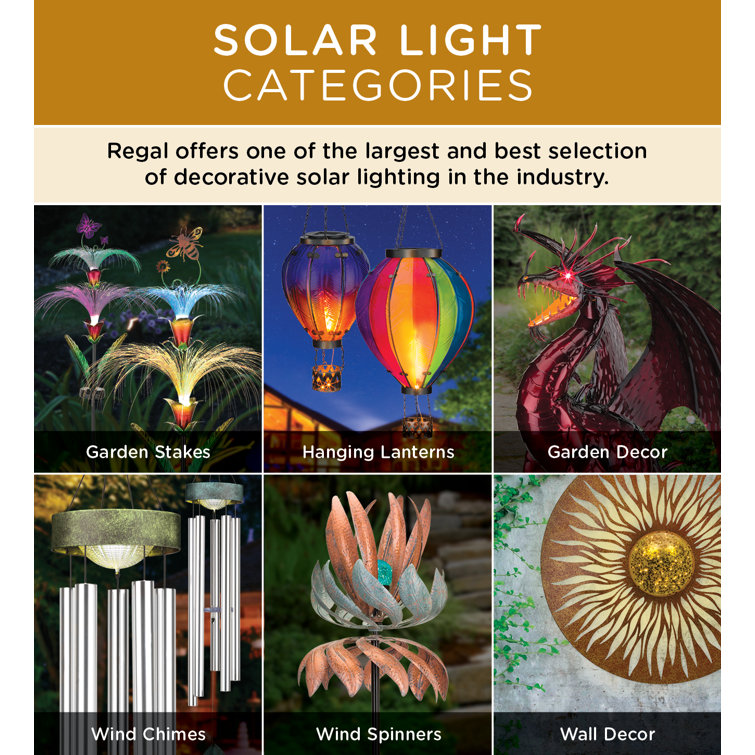 Butterfly Whisper Solar-Powered LED Hanging Candle Lantern