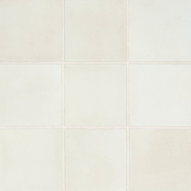 Celine 4" x 4" Matte White Porcelain Subway Tile