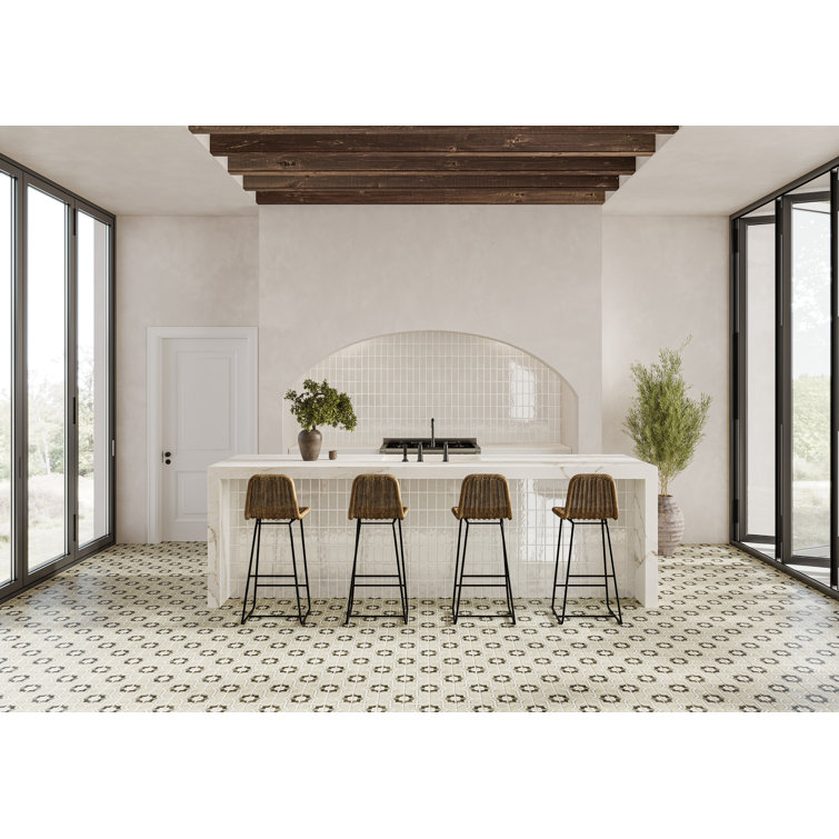 Marin 2.5" x 5" Glossy Beige Ceramic Wall Tile