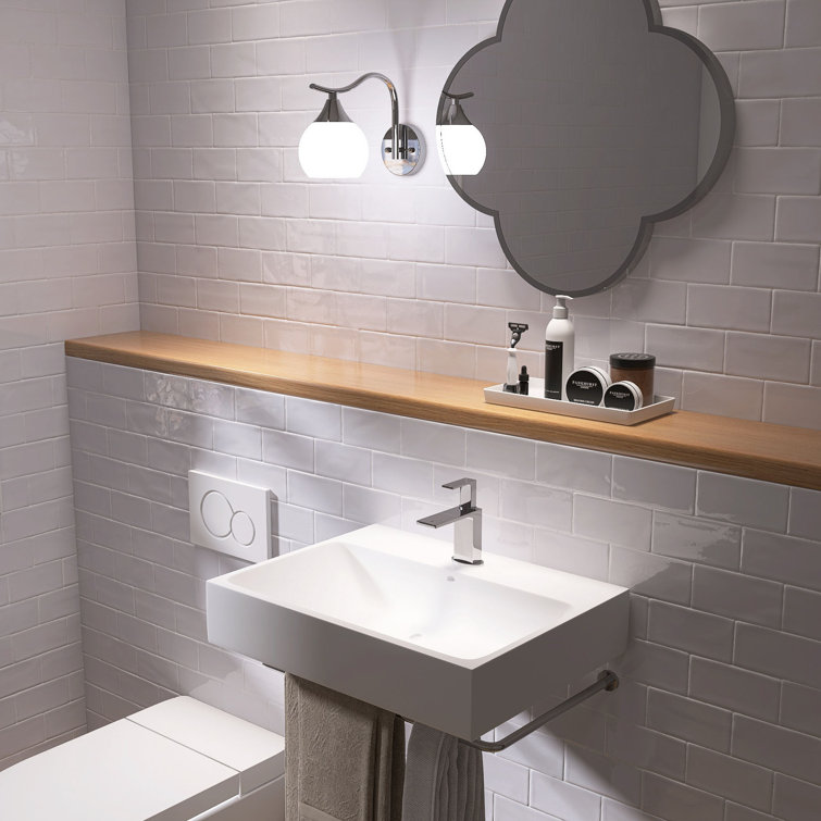 White Glossy 3x6 Ceramic Subway Wall Tile