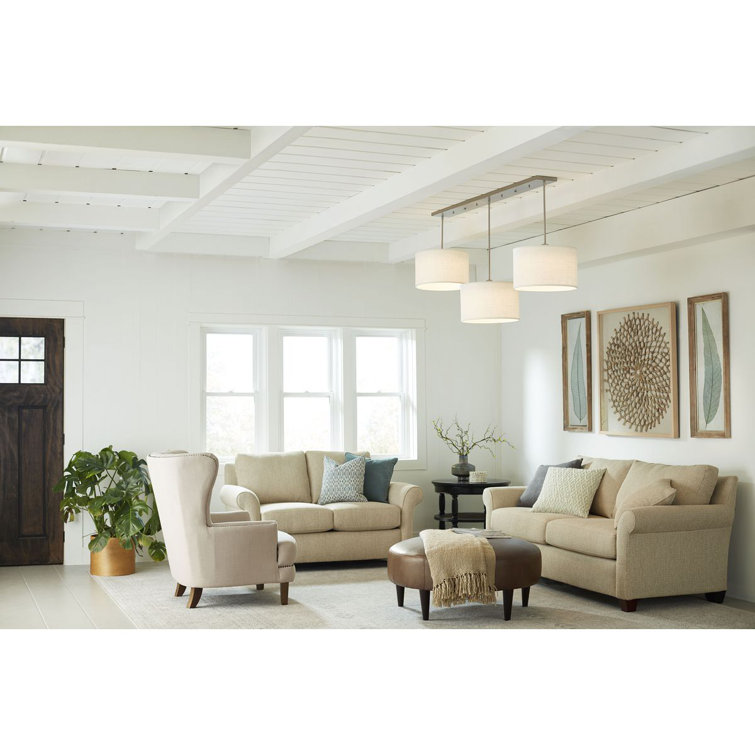 Brushed Nickel 60" 5-Light Linear Pendant Canopy