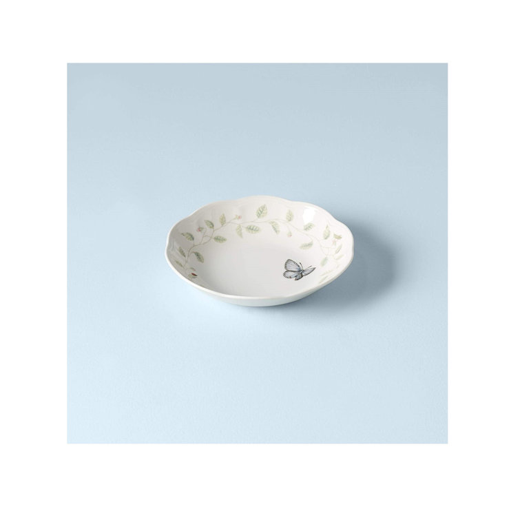 Butterfly Meadow Porcelain Round Pasta Bowl