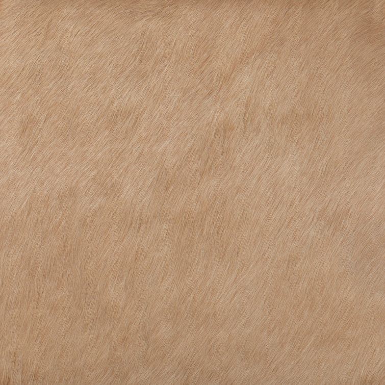 Palomino Leather Upholstered Side Chair with Wood Accents