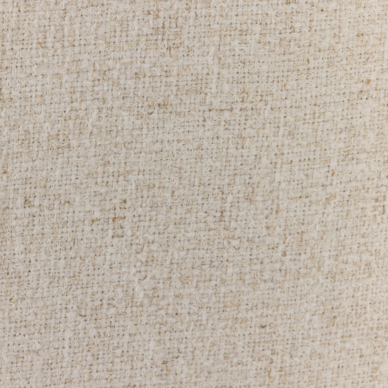 Martine White Performance Fabric Swivel Barrel Chair