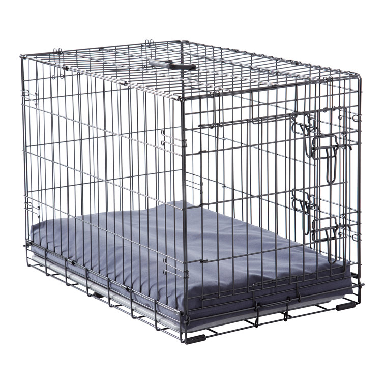 Large Denim Reversible Microfiber Crate Pad