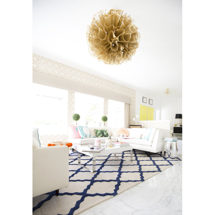 Gold Leaf 20-Light Crystal Chandelier