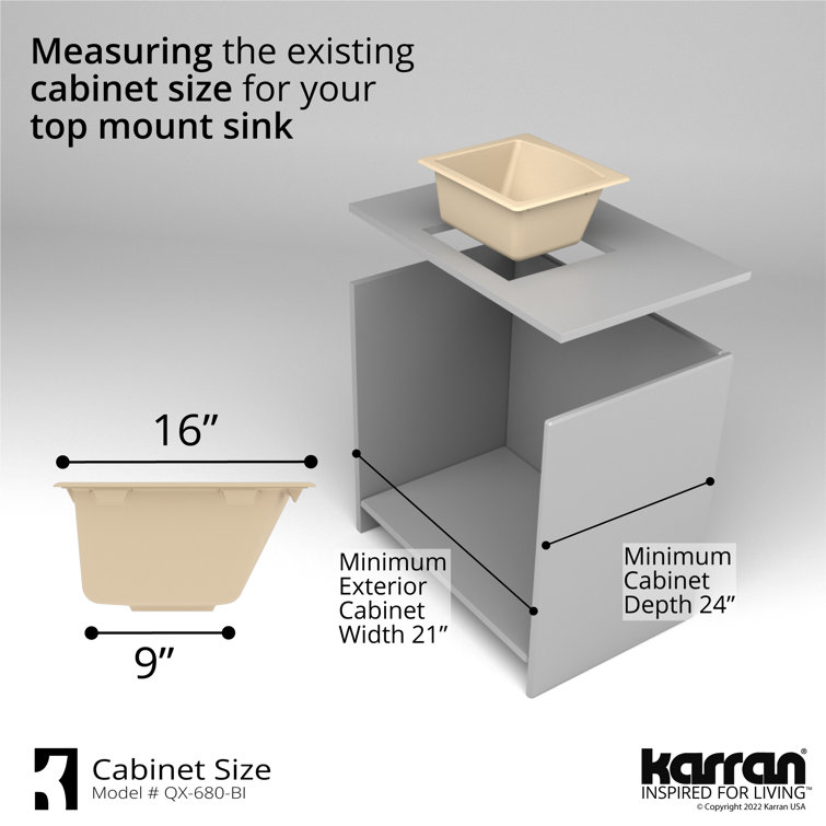 Bisque Quartz Composite Single Bowl Drop-in Farmhouse Sink
