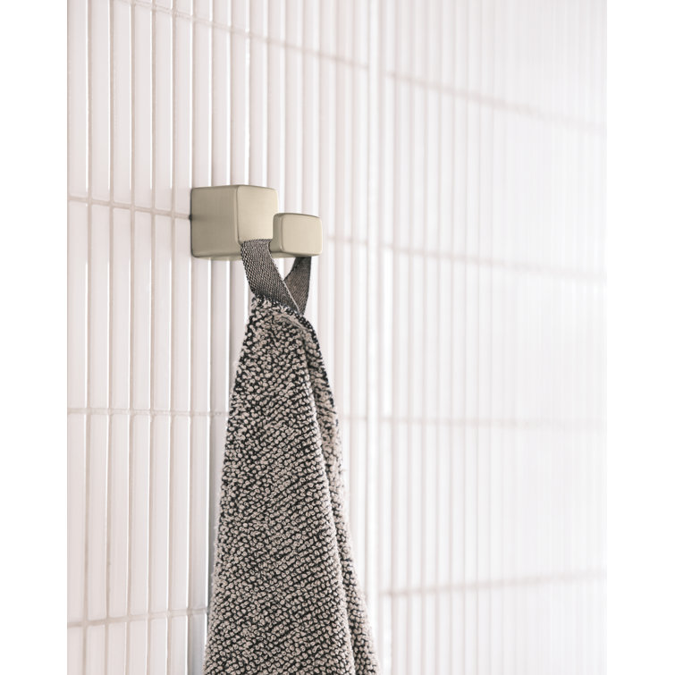 Brushed Nickel Minimalist Wall Mounted Robe Hook