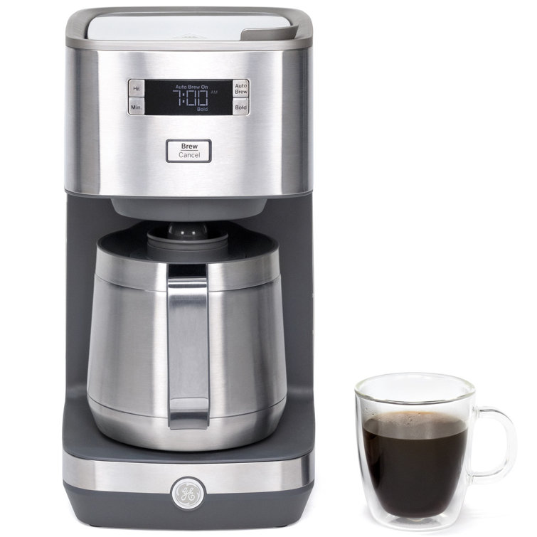 Stainless Steel 10-Cup Drip Coffee Maker with Thermal Carafe