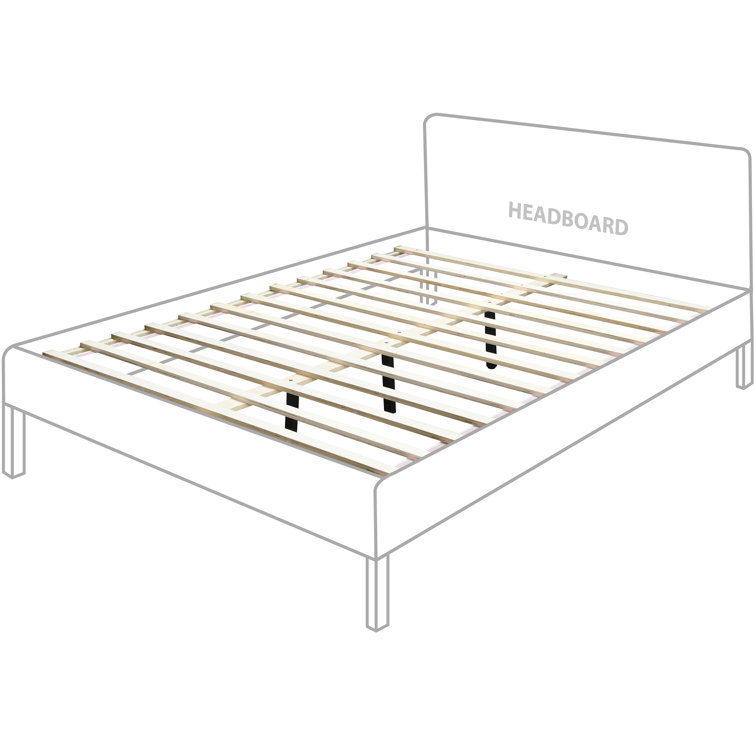 Natural Ash Wood Queen Bed with Cane Headboard