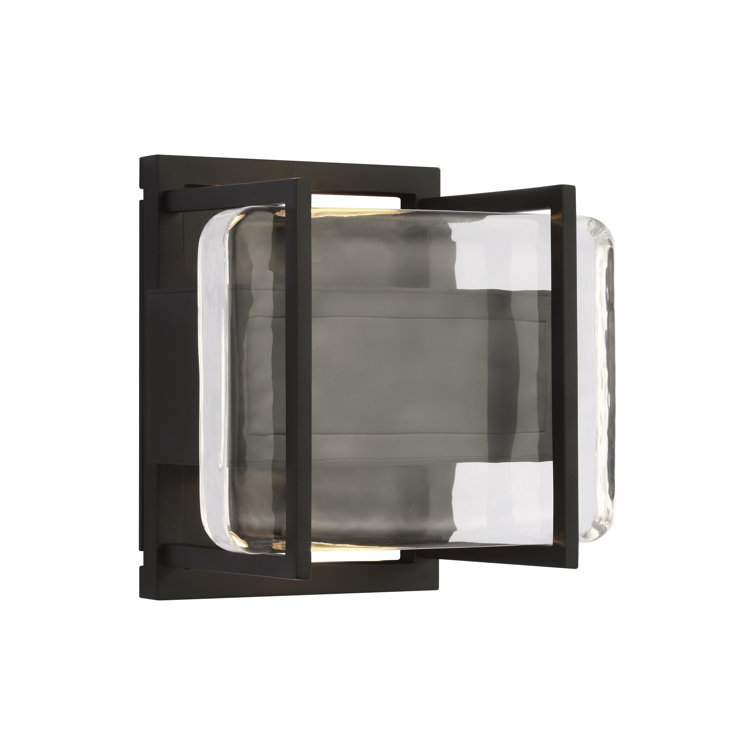 Duelle Nightshade Black Dimmable LED Wall Sconce