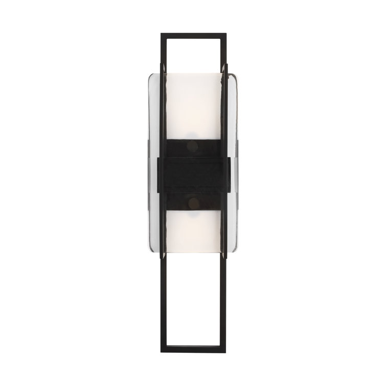 Duelle Nightshade Black LED Dimmable Wall Sconce