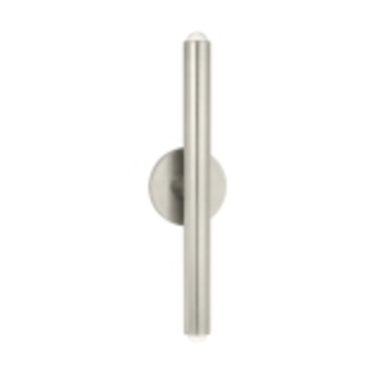 Ebell 16" Modern Dimmable LED Wall Sconce in Antique Nickel