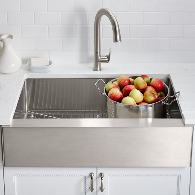 Prolific 29" Stainless Steel Single Bowl Workstation Kitchen Sink