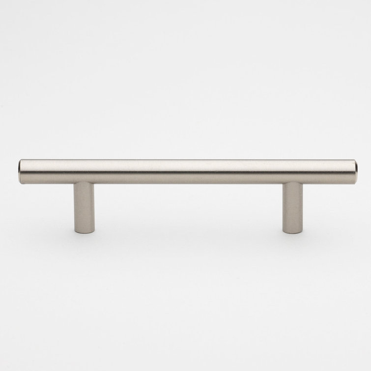 Stainless Steel Modern Bar Pull with Mounting Hardware